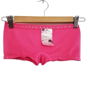 β€ 3 for $15 NWT Elegante Pink Booty Shorts